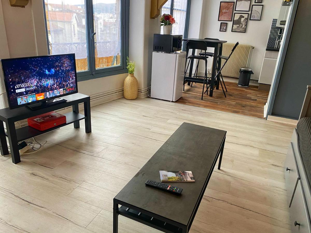 015 Chic & Cosy Studio 41M2 Hypercentre Wifi Smart Tv Netflix 생테티엔 외부 사진